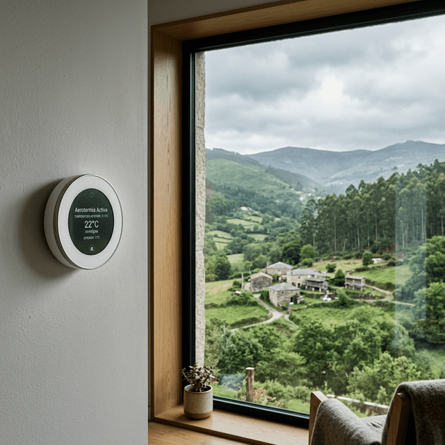 Termostato aerotermia Galicia