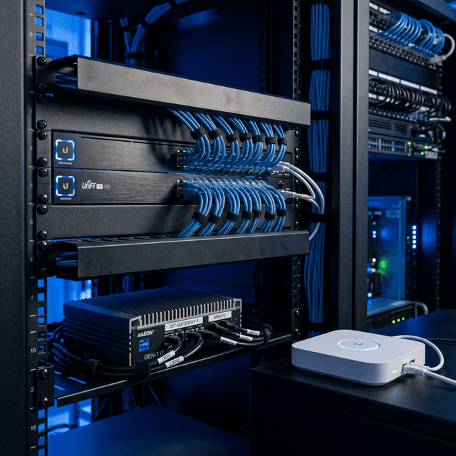 Rack de comunicaciones profesional